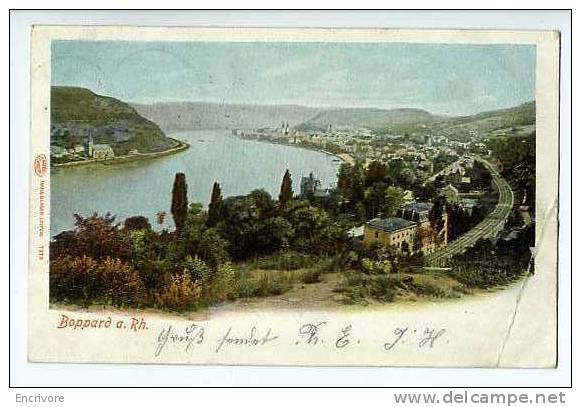 Cpa BOPPARD -ed Louis Glaser 7310 - Boppard