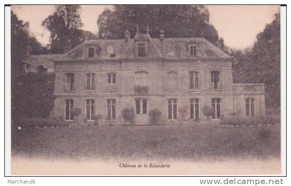 YVELINES.MAULE . Chateau De La Rolanderie (cp Parti De Plaisir78370) - Maule