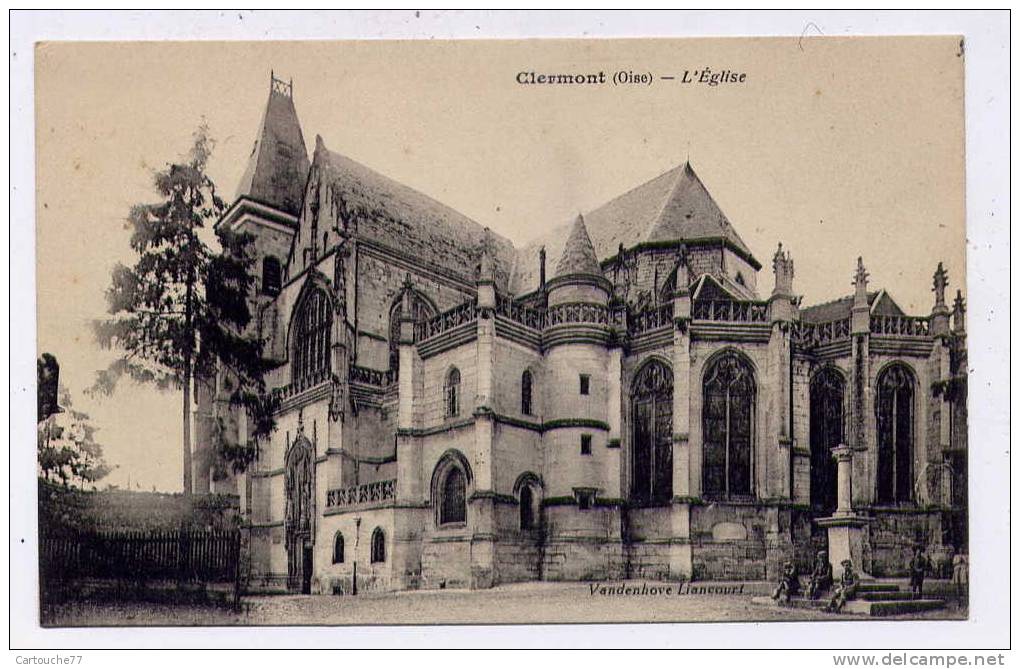 P5 - CLERMONT-de-L´OISE - L'église - Clermont
