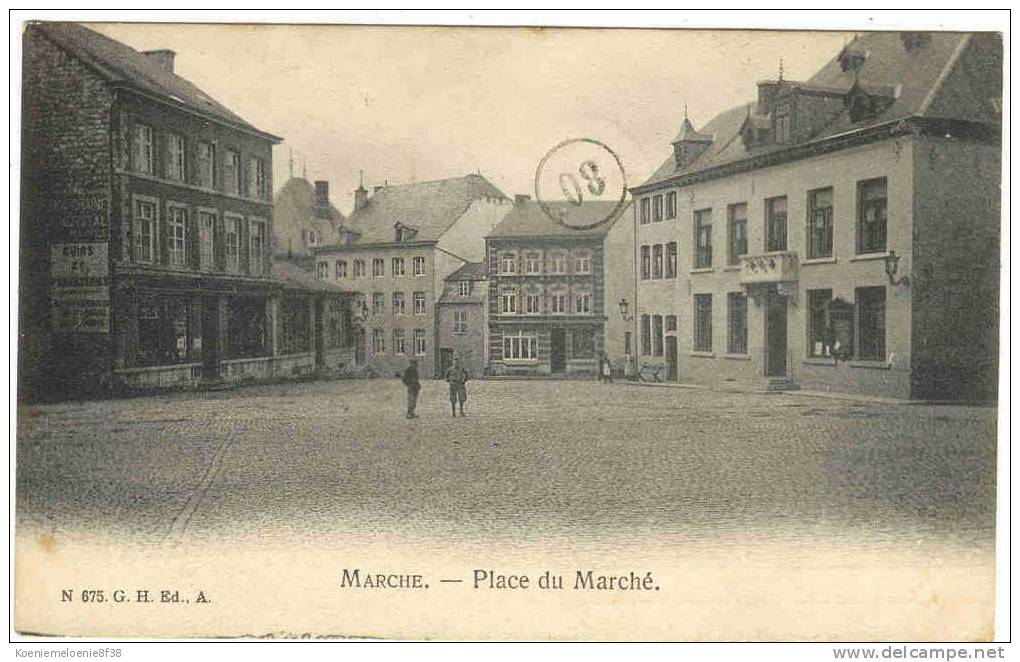 MARCHE - PLACE DU MARCHÉ - Marche-en-Famenne