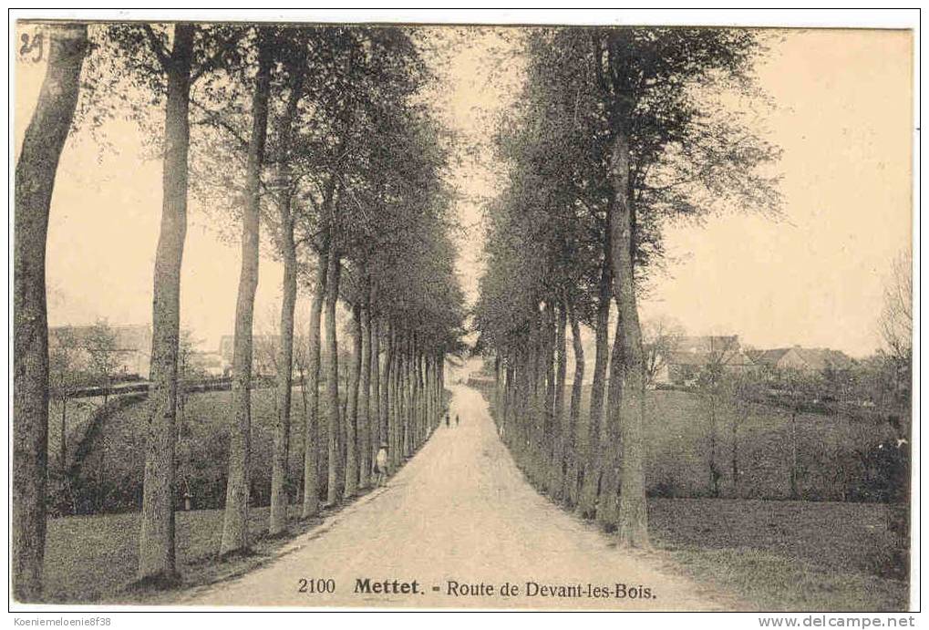 METTET - ROUTE DE DEVANT-LES-BOIS - Mettet