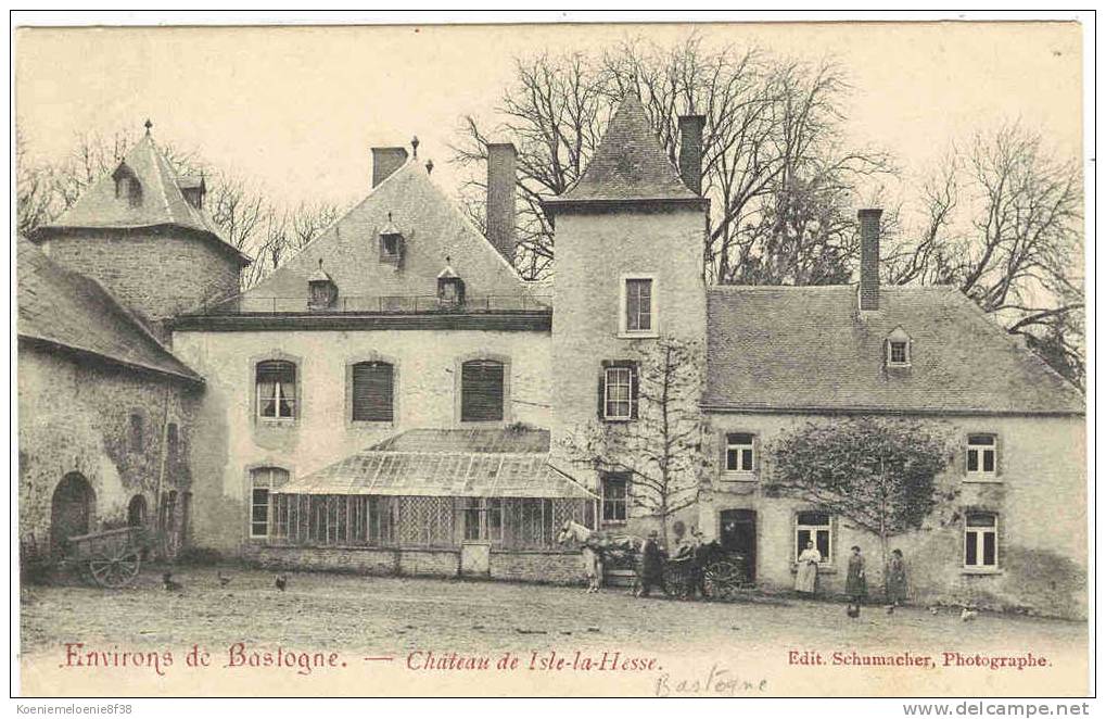 ISLE-LA-HESSE  -  ENVIRONS DE BASTOGNE -  CHATEAU - Bastogne