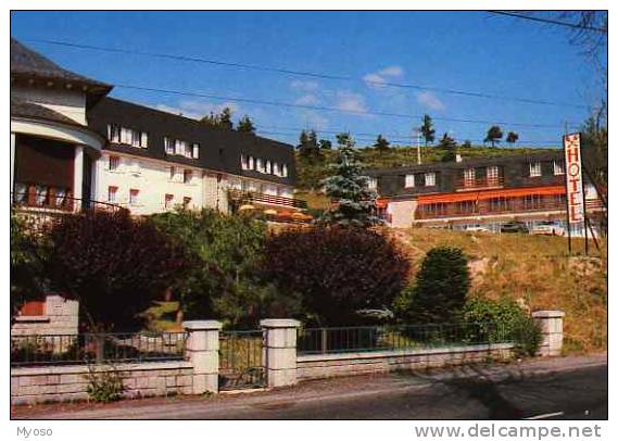 48 AUMONT AUBRAC Hotel Restaurant Chez Camillou Calme Confort Parking Station Touristique Eté Hiver - Aumont Aubrac