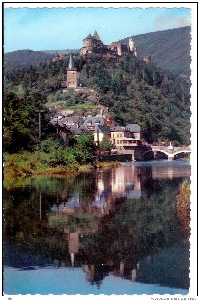 VIANDEN Le Château - Oblitéré Vianden 1966 - Vianden