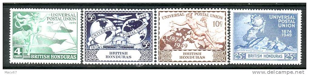 British Honduras 137-40  *  U.P.U. - Britisch-Honduras (...-1970)