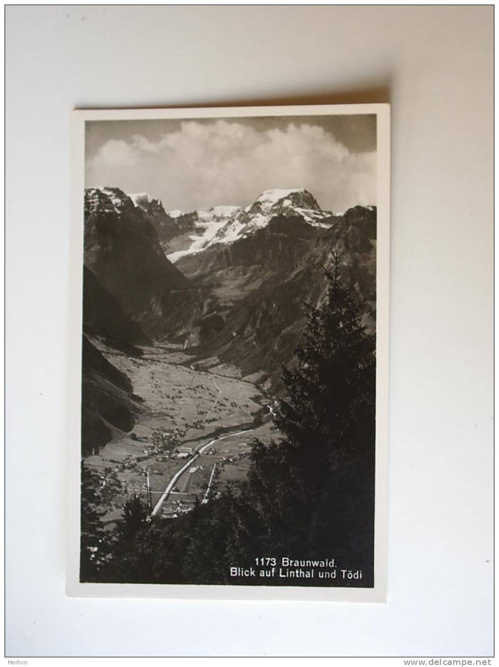 Braunwald - Blick Auf Tödi -  Switzerland -- Suisse -  Cca 1930´s   VF   D36209 - Braunwald