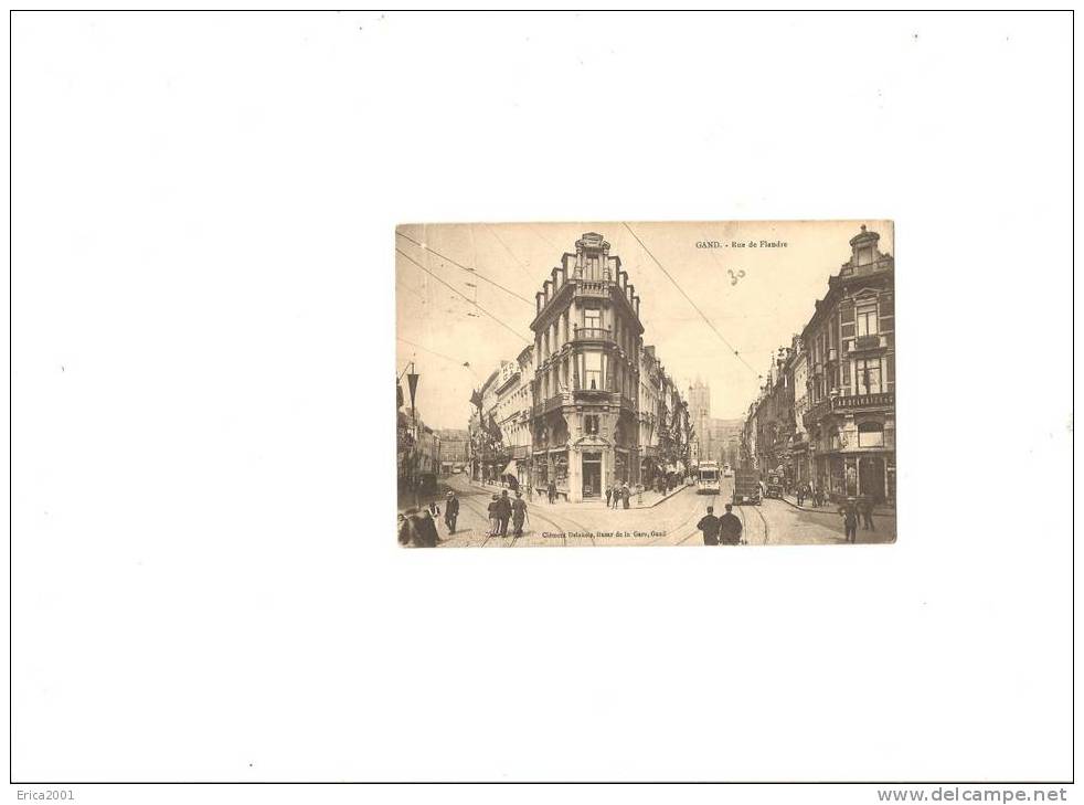 Belgique.Flandre Orientale .Gent . Gand   . Rue De Flandre - Gent