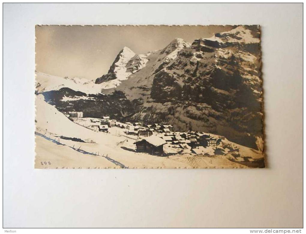 Mürren - Eiger Und Mönch  -  Switzerland -- Suisse -  Cca 1920´s  F  D36243 - Mürren