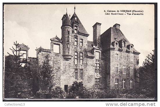 FINISTERE - Château De  Kerjean - Côté Nord Ouest - Vue D'ensemble - Huelgoat