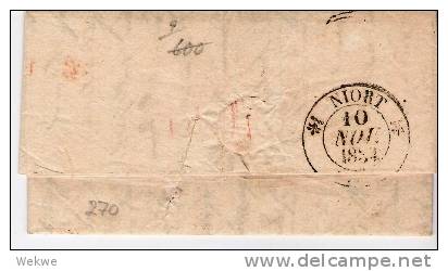 Faf018a ALGERIEN - Feldpost 1834 (Seuchenpost) Geschlitzt Und Gereinigt (desinfected Mail) - Briefe U. Dokumente