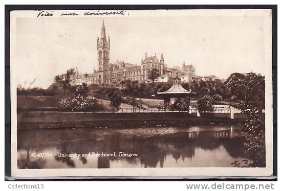 ECOSSE - Glasgow - University And Bandstand - Lanarkshire / Glasgow