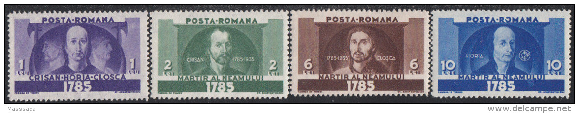 ROMANIA  Michel  480/83  **  MNH - Nuovi