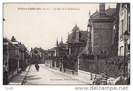 Villers Cotterets : La Rue De La République - Villers Cotterets