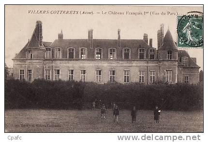 Villers Cotterets : Chateau De François 1er ,vue Du Parc - Villers Cotterets