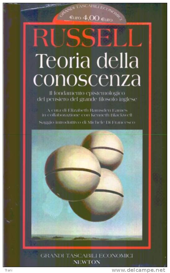 RUSSELL - TEORIA DELLA CONOSCENZA - Historia Biografía, Filosofía