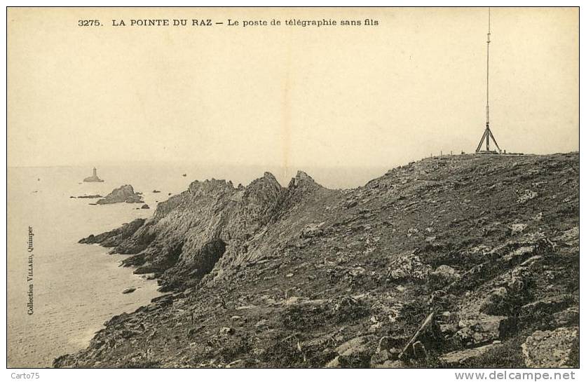 Poste - Antenne Télégraphie Sans Fils - Finistère - Poste & Facteurs
