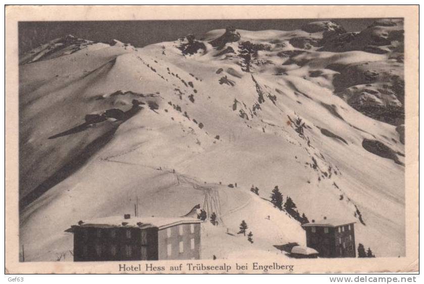 Hotel Hess Auf Trübseealp Bei Engelberg - Engelberg