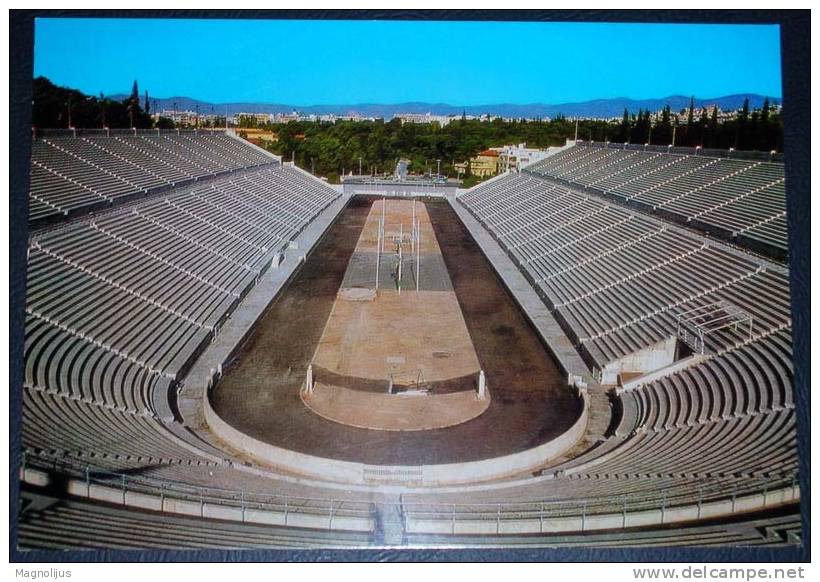 Sport,Ancient Arena,The Stadium,Athens,postcard - Athlétisme