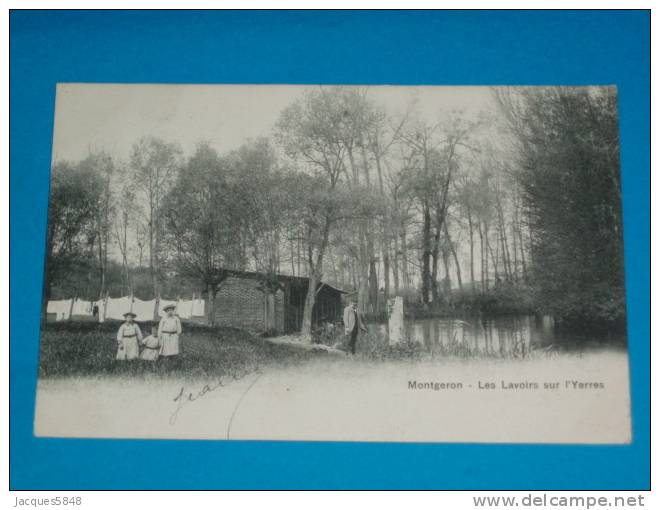 91) Montgeron - Les Lavoirs Sur L'yerres -  Année 1904  - EDIT  Reger - Montgeron