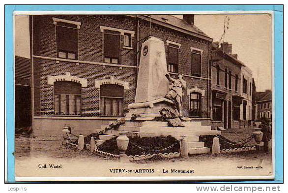 VITRY En ARTOIS - Le Monument - Vitry En Artois