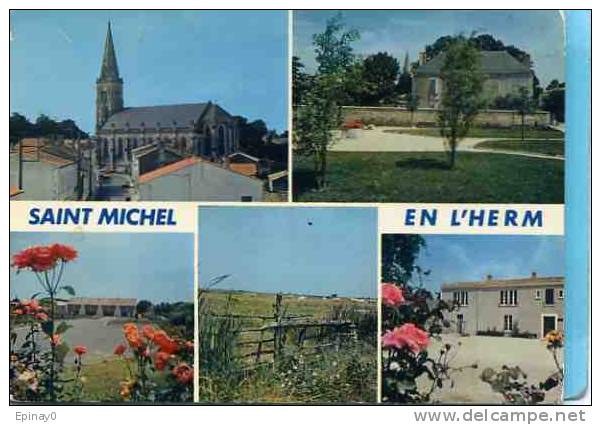 B - 85 - SAINT MICHEL EN L'HERM - N° 3 CP 82 4045 - Saint Michel En L'Herm