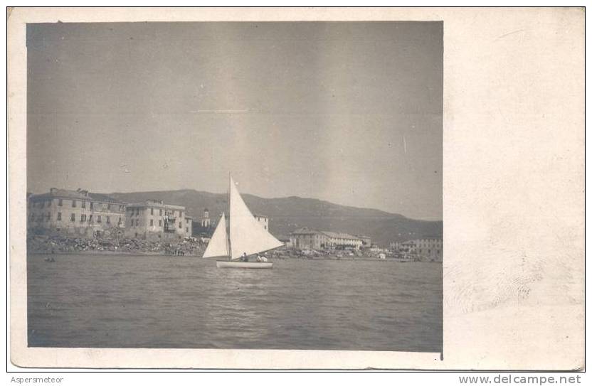 CHIAVARI GENOVA GENOA CPA 1900 FOTO TENSI DOS DIVISE UNCIRCULATED RARE SWIMSUITS TRAJES DE BAÑO - Genova (Genoa)