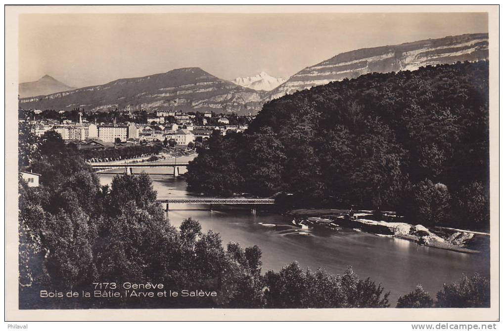 GENEVE : Bois De La Bâtie - L'Arve Et Le Salève - Genève