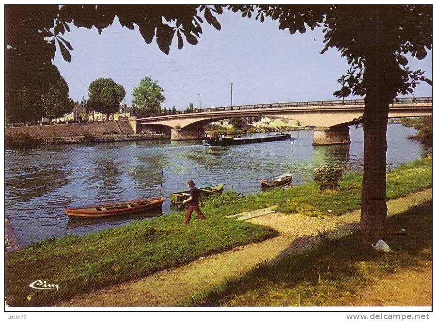 BEAUMONT SUR OISE -  Les Rivages De L´Oise -  Barques - Beaumont Sur Oise