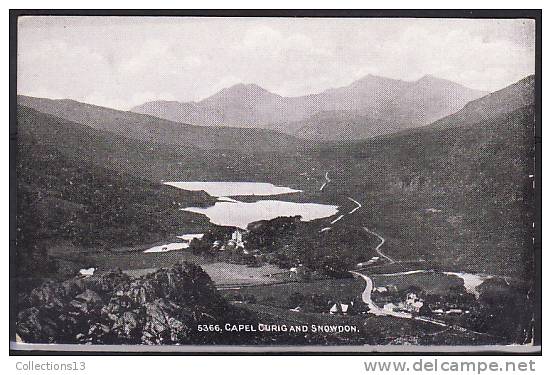 PAYS DE GALLES - Capel Curig And Snowdon - Caernarvonshire