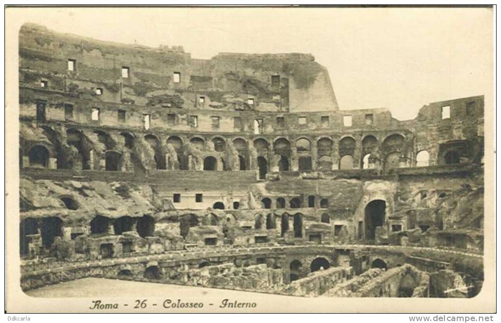 Roma - Colosseo - Interno - Colosseum