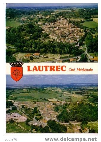 LAUTREC  N° 81 139  -  Cité Médiévale - 2 Vues - Lautrec