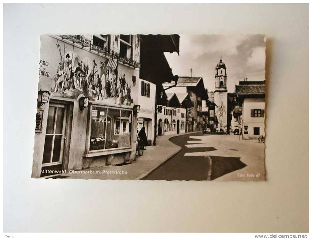 Mittenwald  -  Cca 1950´s   VF  D36293 - Mittenwald