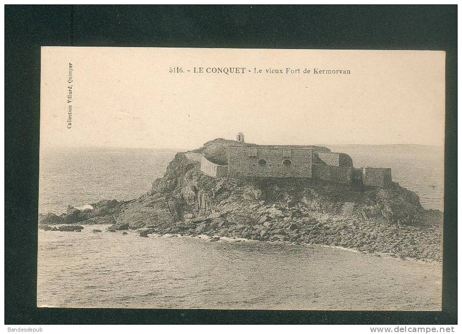 Le Conquet (29) - Vieux Fort De Kermorvan ( Collection Villard 5116) - Le Conquet