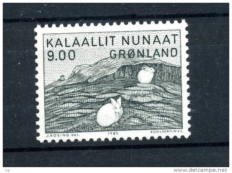 Groenland  -  1985  :  Yv  149  **       Animal - Neufs