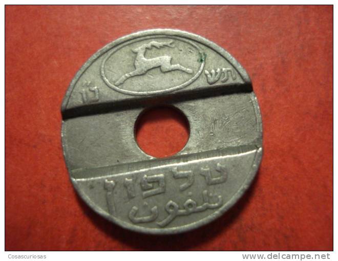 3287 ISRAEL  TOKEN TELEPHONE TELEFONO PHONE         AÑO / YEAR    1950    XF - Professionals / Firms