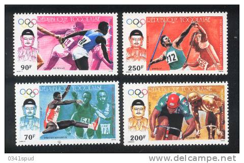 Jeux Olympiques  1988  Togo  **  Never Hinged  Cyclisme, Athlétisme - Summer 1988: Seoul