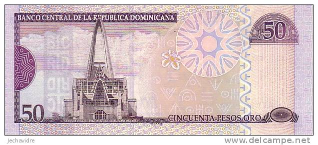 République DOMINICAINE   50 Pesos Oro   Emission De 2006   Pick 170a     ***** BILLET  NEUF ***** - Dominikanische Rep.