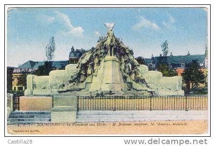 Cpa TOURCOING - Monument Aux Morts - Tourcoing