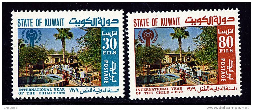 Kuweit ** N° 802/803 - Année De L'enfant - Kuwait