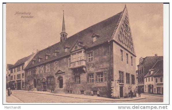 ALLEMAGNE.MERSEBURG . RATSKELLER - Merseburg