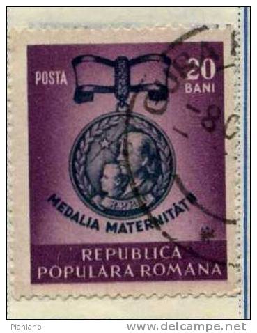 PIA - ROM - 1952 : Journée Internationale De La Femme - (Yv 1212) - Used Stamps