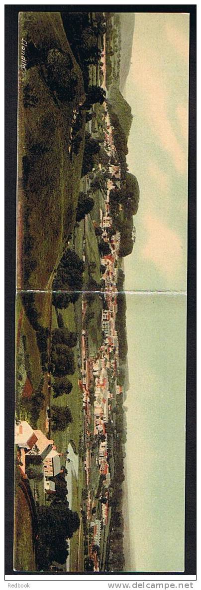 Super Double Panoramic Postcard Llandilo Pembrokeshire Wales - Ref 234 - Pembrokeshire