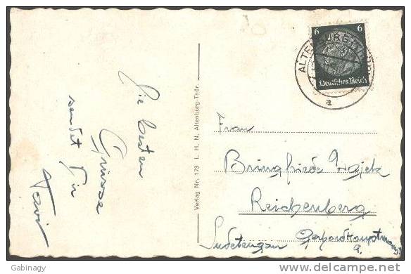 *GERMANY - ALTENBURG-001 - DAS SCHLOSS - 1940 - Altenburg