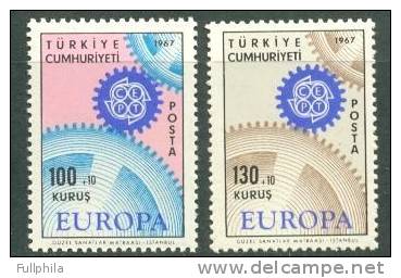 1967 TURKEY EUROPA CEPT MNH ** - 1967