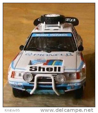 PEUGEOT 205 TURBO 16 PARIS DAKAR 1988 KANKKUNEN 1/43 NOREV - Rallye