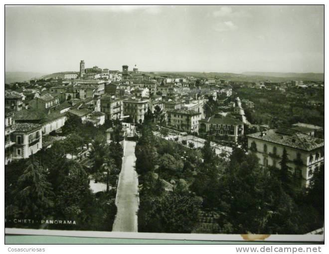 3381   ITALIA ITALY  CHIETI ABRUZZO  PANORAMA      AÑOS / YEARS / ANNI  1935 - Chieti