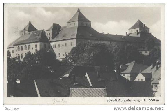 *GERMANY - AUGUSTUSBURG-004 - SCHLOSS AUGUSTUSBURG - 1932 - Augustusburg