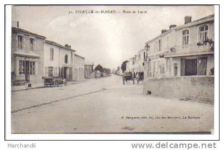 VENDEE.CHAILLE LES MARAIS.route De Lucon - Chaille Les Marais