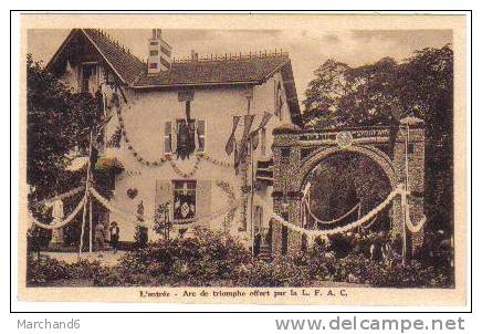 VENDEE.CHAILLE LES MARAIS.l'entrée -arc De Triomphe Offert Par La L.F.A.C. - Chaille Les Marais