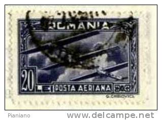 PIA - ROM - 1931 : Avions Et Paysages  - (Yv P.A.  18) - Used Stamps